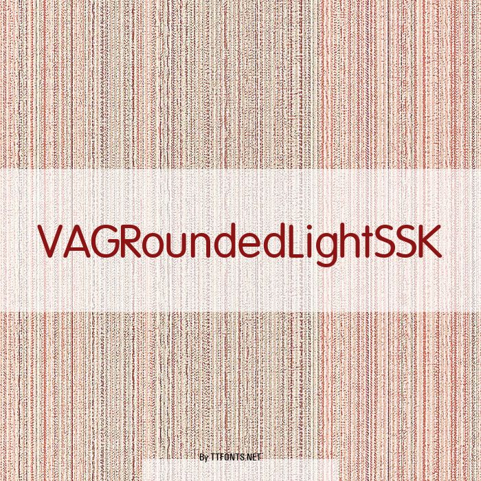 VAGRoundedLightSSK example